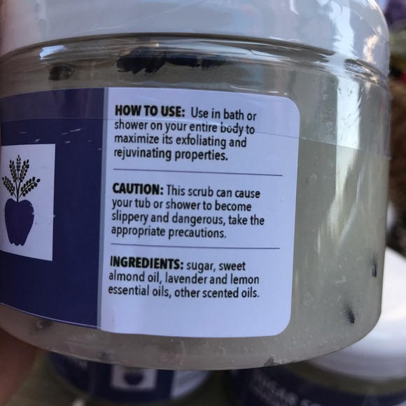 Lavender Apple Sugar Scrub - Picture 5 of 5